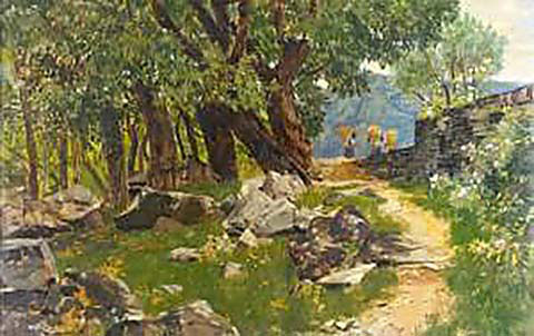 Landscape in Ticino
